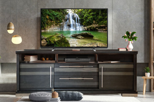 Milaslidin 80" Tv Console Sliding Door