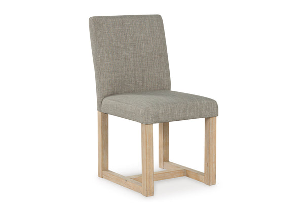 Yalinton Rectangular Dining Room Table and 4 UPH Side Chair