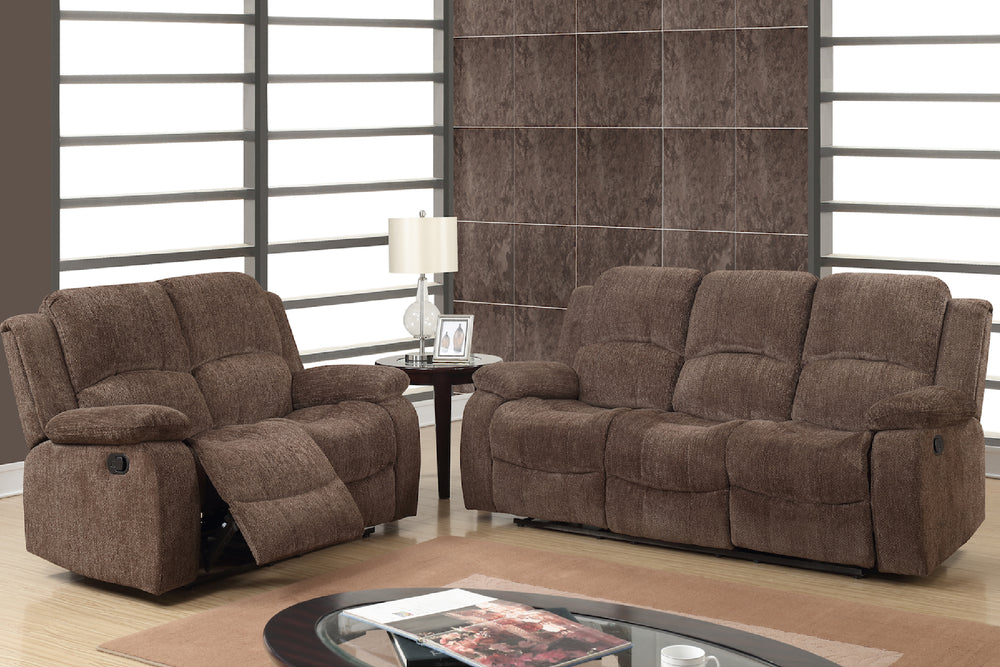 Enzo Reclining Sofa/Loveseat Set