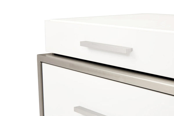 Marquee Nightstand W/Led Light