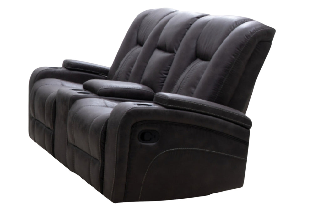 Dual Glidr Cnsl Loveseat W/Usb