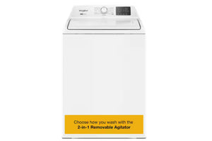 4.2' Washer Top Load with 2-in-1 Removable Agitator