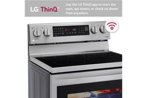 Lg Lrel6325f Estufa 30"Ele 5B W/Airf I-View