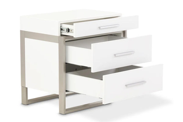 Marquee Nightstand W/Led Light