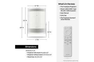Samsung Lsp3bla Portable Proyector 1080P