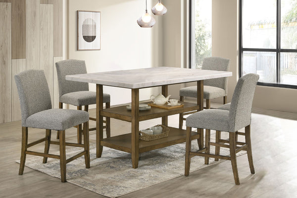 Sahara Counter Table W/4 Stools Set
