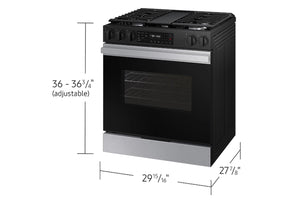 Samsung NSG6DG8300SRAA Estufa 30" Gas S/In 5B Bespoke