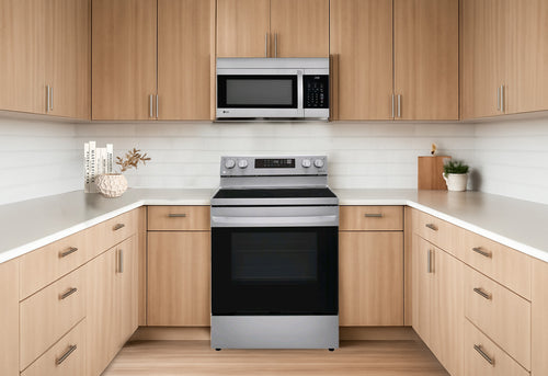 Combo Stove 30" Electric/Microwave Extractor 1.7'