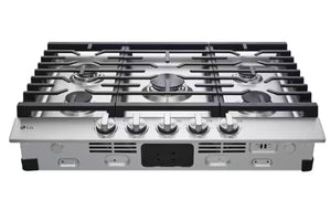 Lg Top 30" Gas 5B Cast-Iron