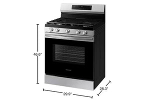 Samsung Nx60a Estufa 30" Gas F/S 5B Smart