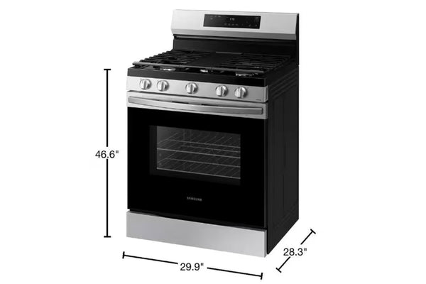 Samsung Nx60a Estufa 30" Gas F/S 5B Smart
