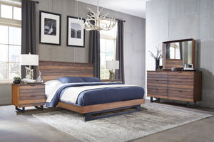 A902 Urban Cama, Gavetero con Espejo & Mesa de Noche 