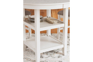 Erinberg Dining Table Counter Height with 4 Stool