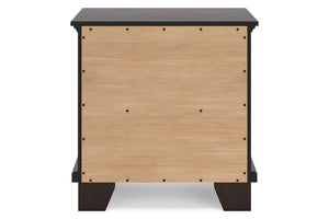 BB441 Ashley Covetown Cama Queen & Gavetero con Espejo