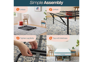 Ls22 Platform Bed Frame 14"