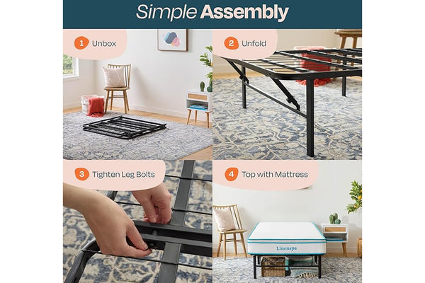 Ls22 Platform Bed Frame 14"