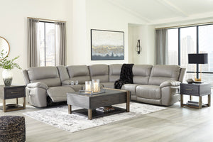 Ashley Dunleith Seccional Eléctrico Reclinable 