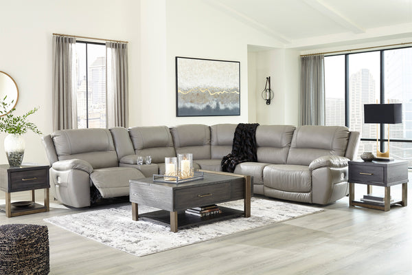 Ashley Dunleith Seccional Eléctrico Reclinable 