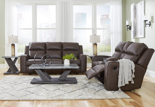 63306 Lavenhorne Sofá & Loveseat Reclinables con Console