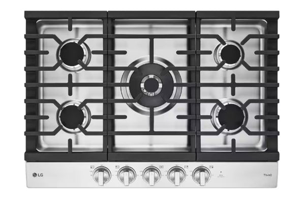 Lg Tope 30" Gas 5B Cast-Iron Smrt