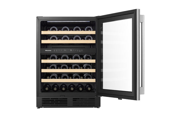 4.9' Wine Cooler Dual Zone 46-Bottle