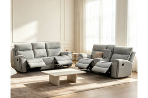 Hanna Sofá & Loveseat con Consola