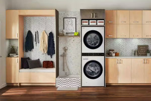 Lg Wk10 Combo F/Load Lav/Sec-Ele Inv W