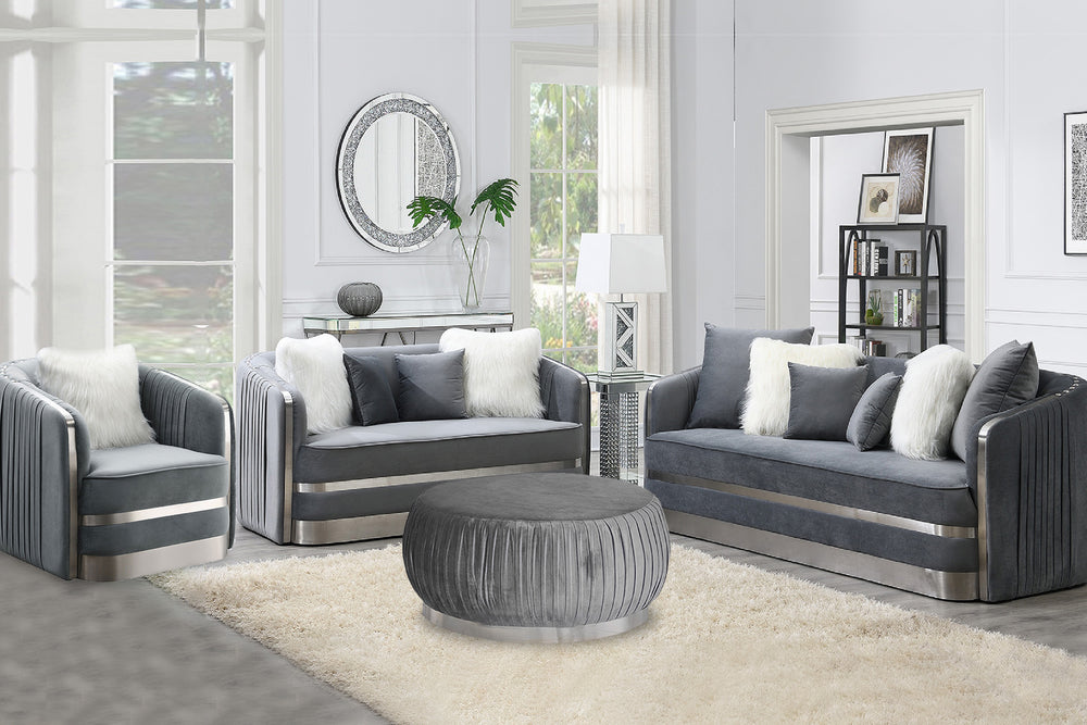 U8290 Sofá/Loveseat/Chair/Ott Set