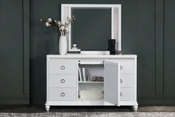 Glamour Dresser/Mirror Set