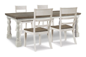 Ashley Havalance Mesa de Comedor con 4 Sillas