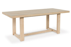 Yalinton Rectangular Dining Room Table and 4 UPH Side Chair