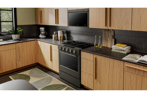 30" Stove Gas Slide-In in Black Ore with 2-in-1 Burner