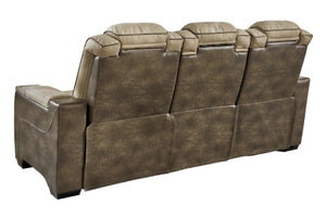 Durapella Pwr Rec Sofa W/Adj Headrest