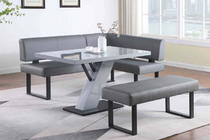 Linden Dining Tbl/Bench/Lspbench Set