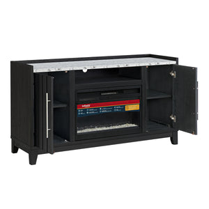 Zoe 60" Chimenea con Consola