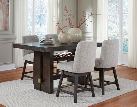 Ashley Burkhaus Mesa Rectangular con 4 Taburetes 