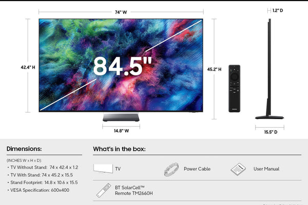 65" TV LED AI 4K MICRO RGB