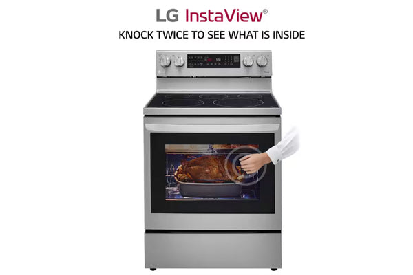 Lg Lrel6325f Estufa 30"Ele 5B W/Airf I-View