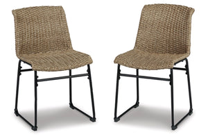 Ashley Amaris Outdoor Round Table/Chairs Set