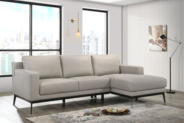 J353s Leather Love Chaise Set