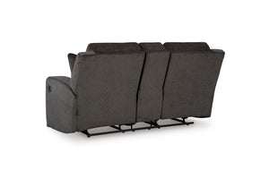 Ashley Kanlow Dbl Rec Loveseat con consola