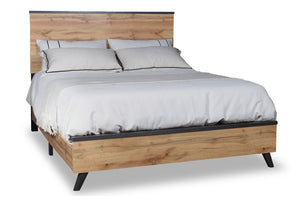 Emersyn Cama Queen, Gavetero con Espejo, Mesa de Noche & Chest