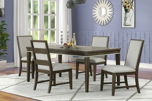 Monroe Mesa rectangular con 4 Sillas