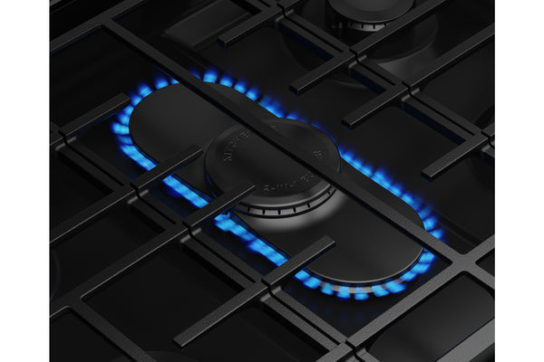 30" Stove Gas Slide-In in Black Ore with 2-in-1 Burner