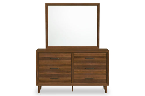 Bettie-bed Drsser/Mirror Set