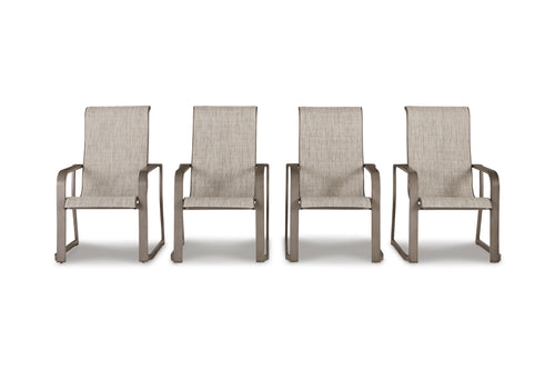 Beach Front Four Chairs Set Outdoor