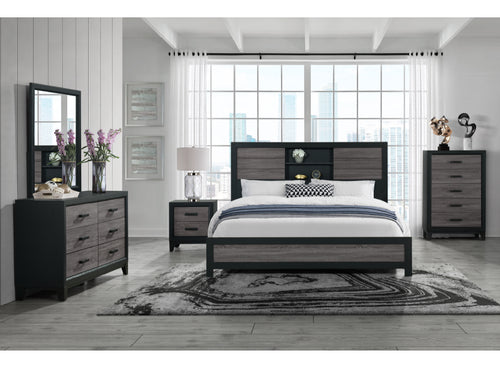 Lisbon Bed/Dres/Mirr Set