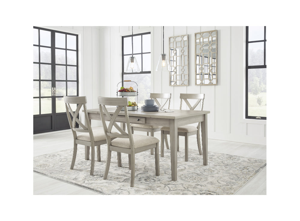 Parellen Dinning Table with 4 Chairs