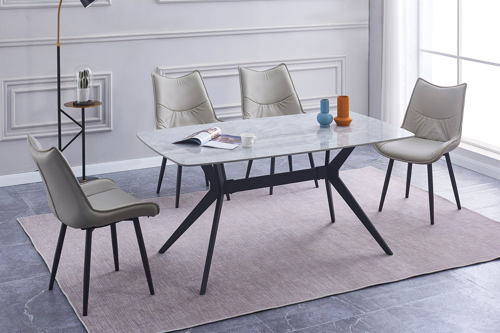 DT168 Callista Mesa de Comedor con 4 Sillas