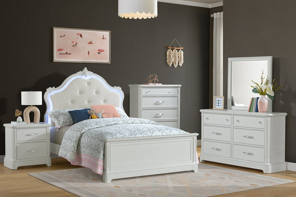 Hailee Bed/Dr/Mr/Ns Set